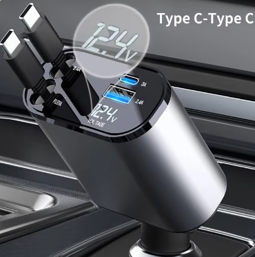 4-1 Retractable Car Charger